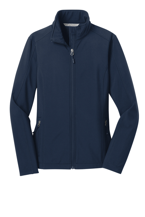 Port Authority Women's Core Soft Shell Jacket. L317 in Dress Blue Navy